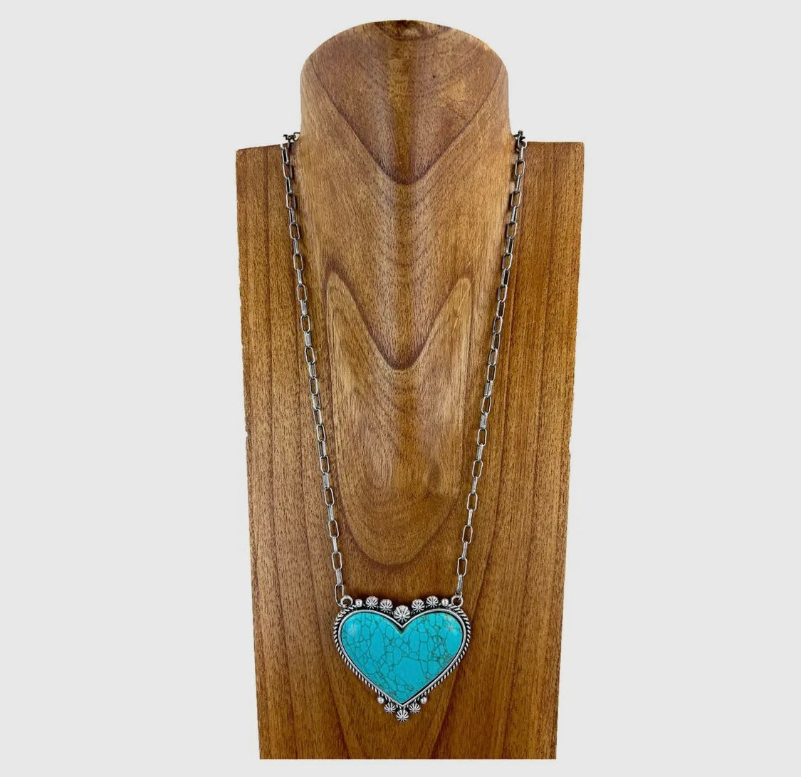 26” Heart Necklace