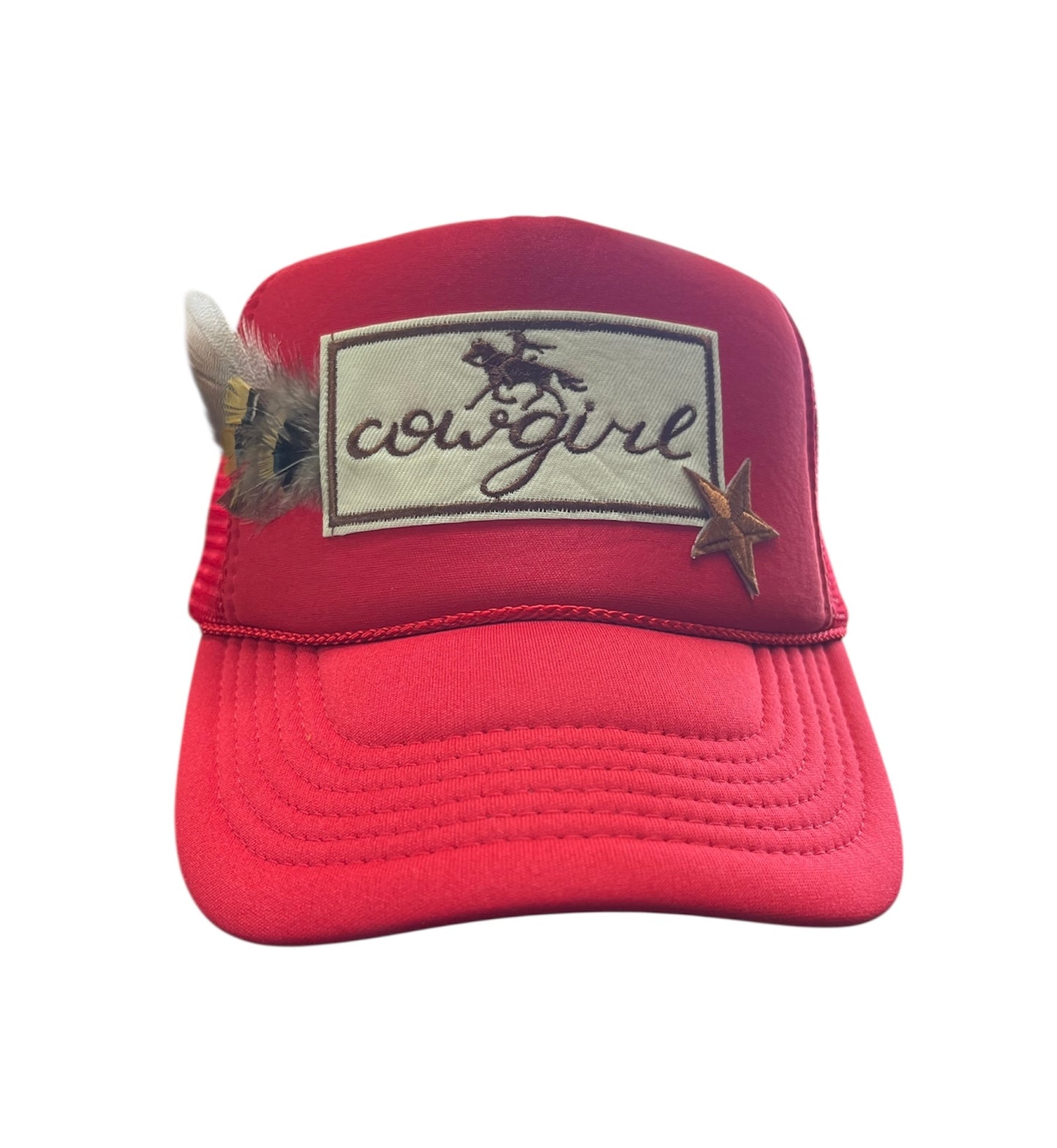 Custom Trucker Hat-Cowgirl