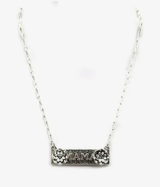 Western Mama Bar Necklace