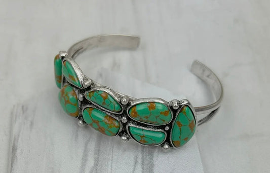 Green Turquoise Bangle