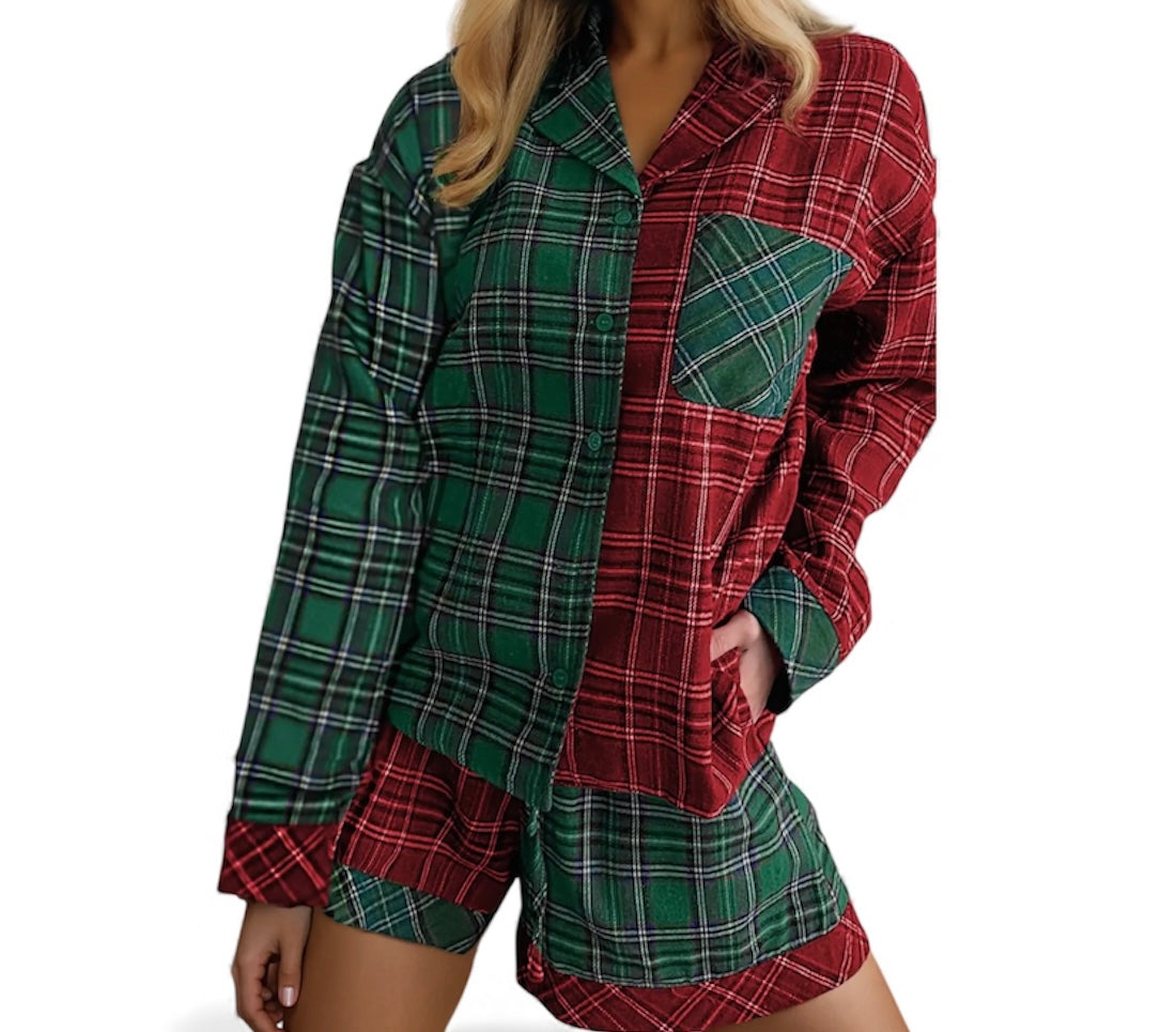 Plaid Christmas Pajamas