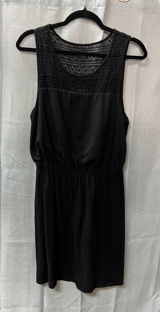 Black Sleeveless Dress-Size L