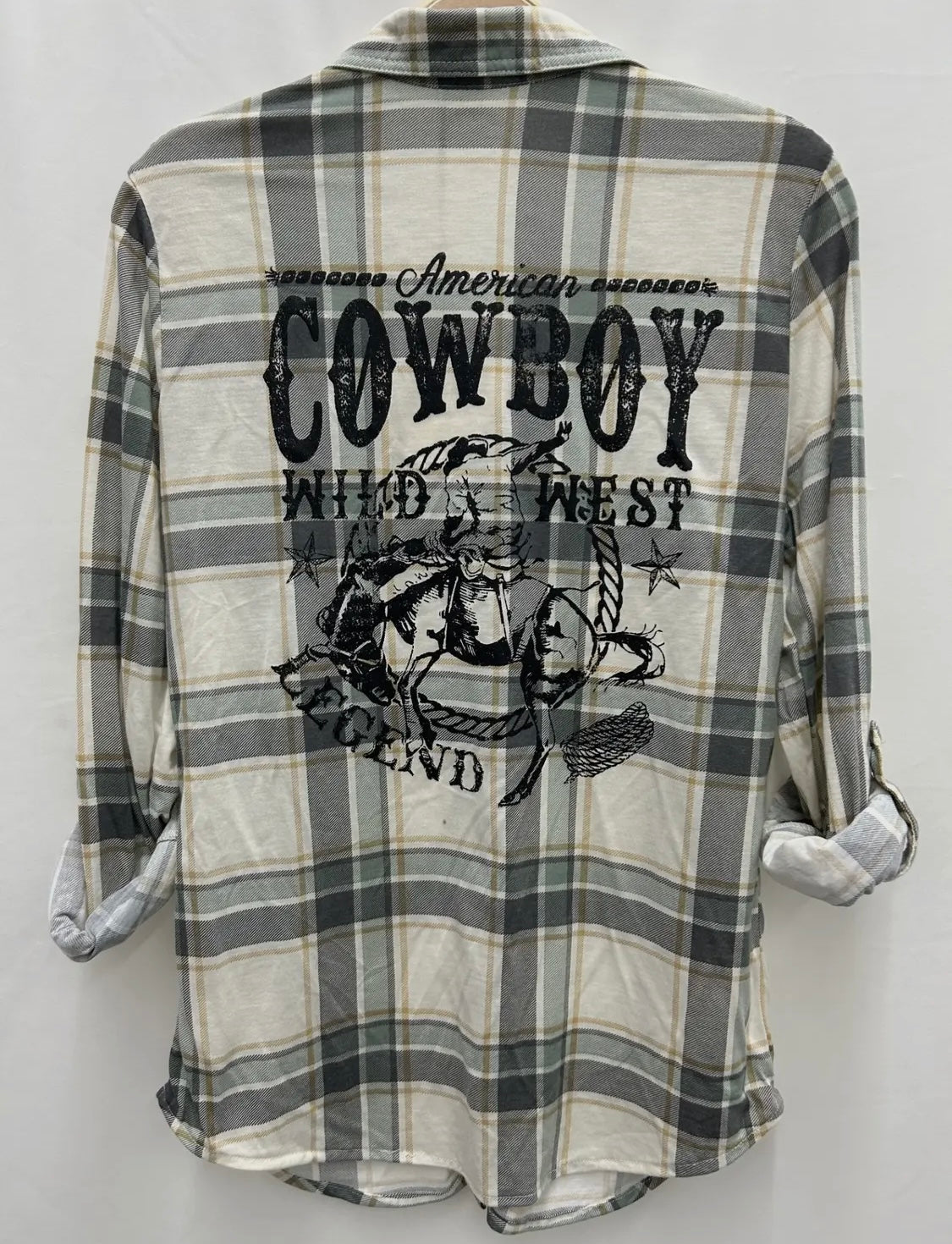 American Cowboy Plaid Shirt