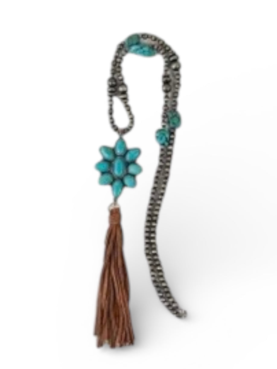 Squash Blossom Tassel Necklace