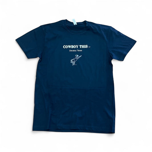 Cowboy This T-Shirt Navy Blue