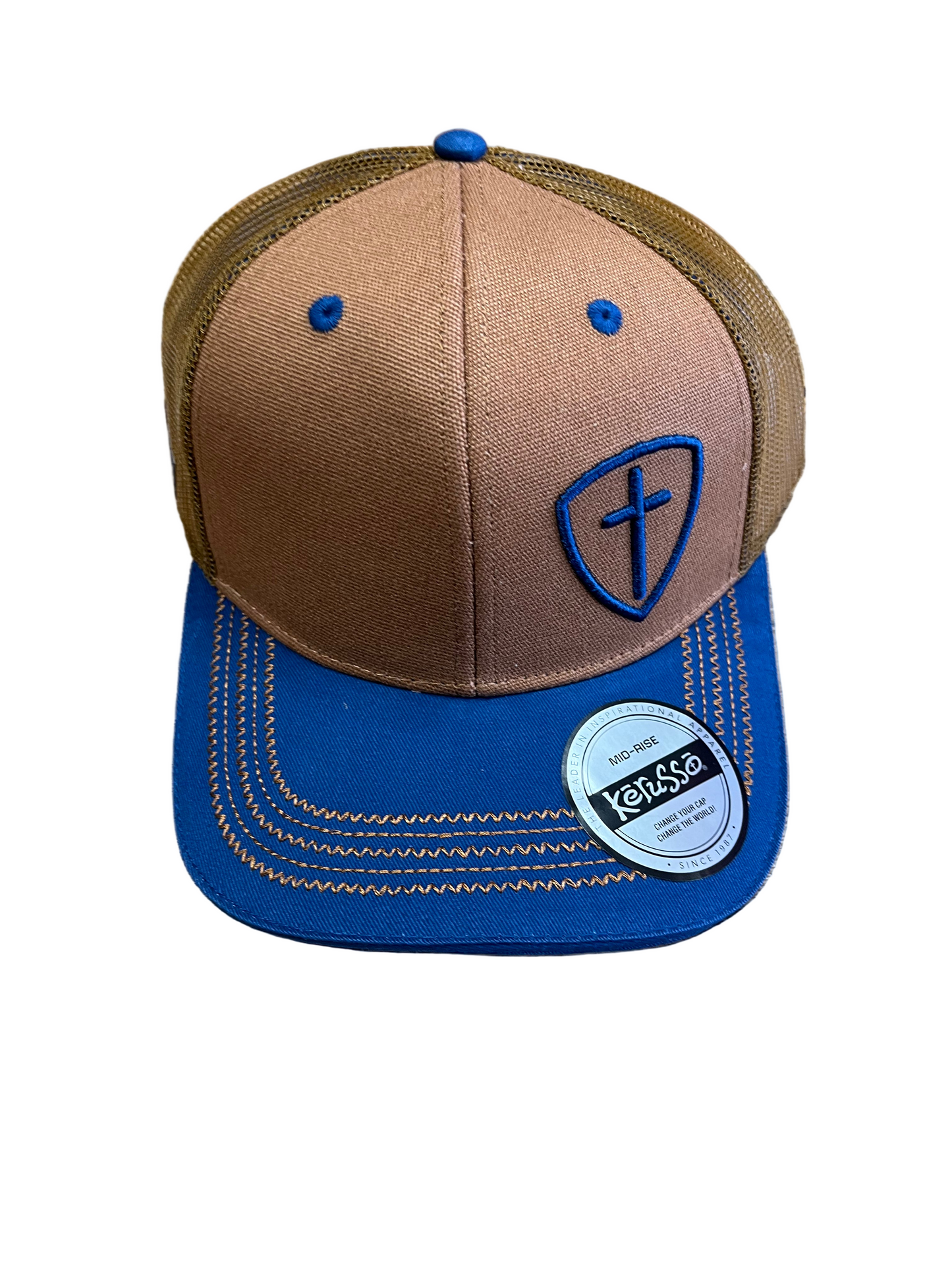 Kerusso Men’s Cross Shield Cap