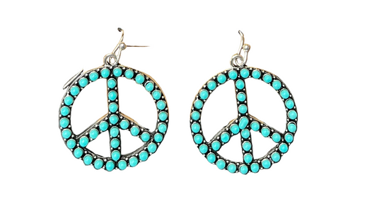 Peace Sign Earrings