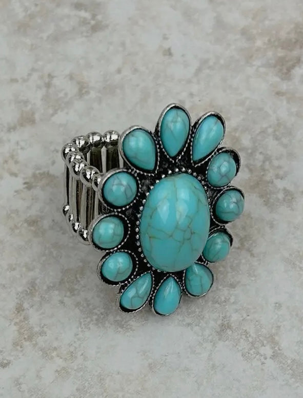Turquoise Stretch Ring