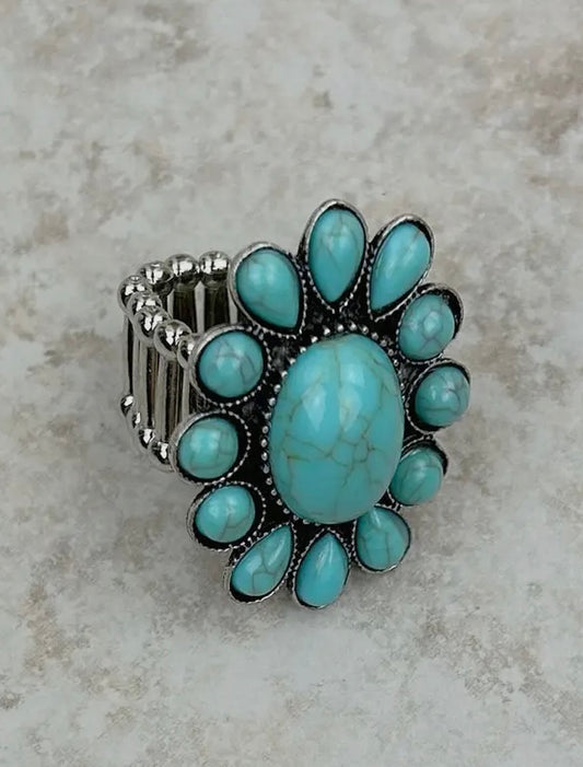Turquoise Stretch Ring
