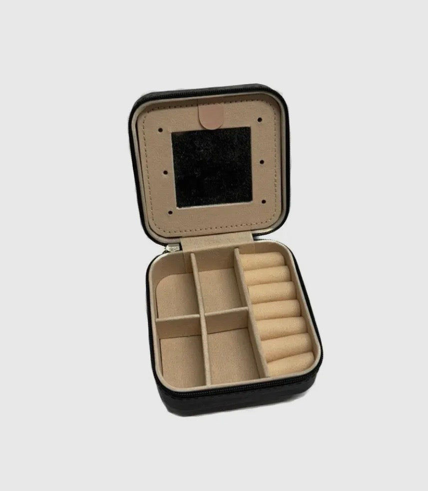 Western Etched Jewelry Box