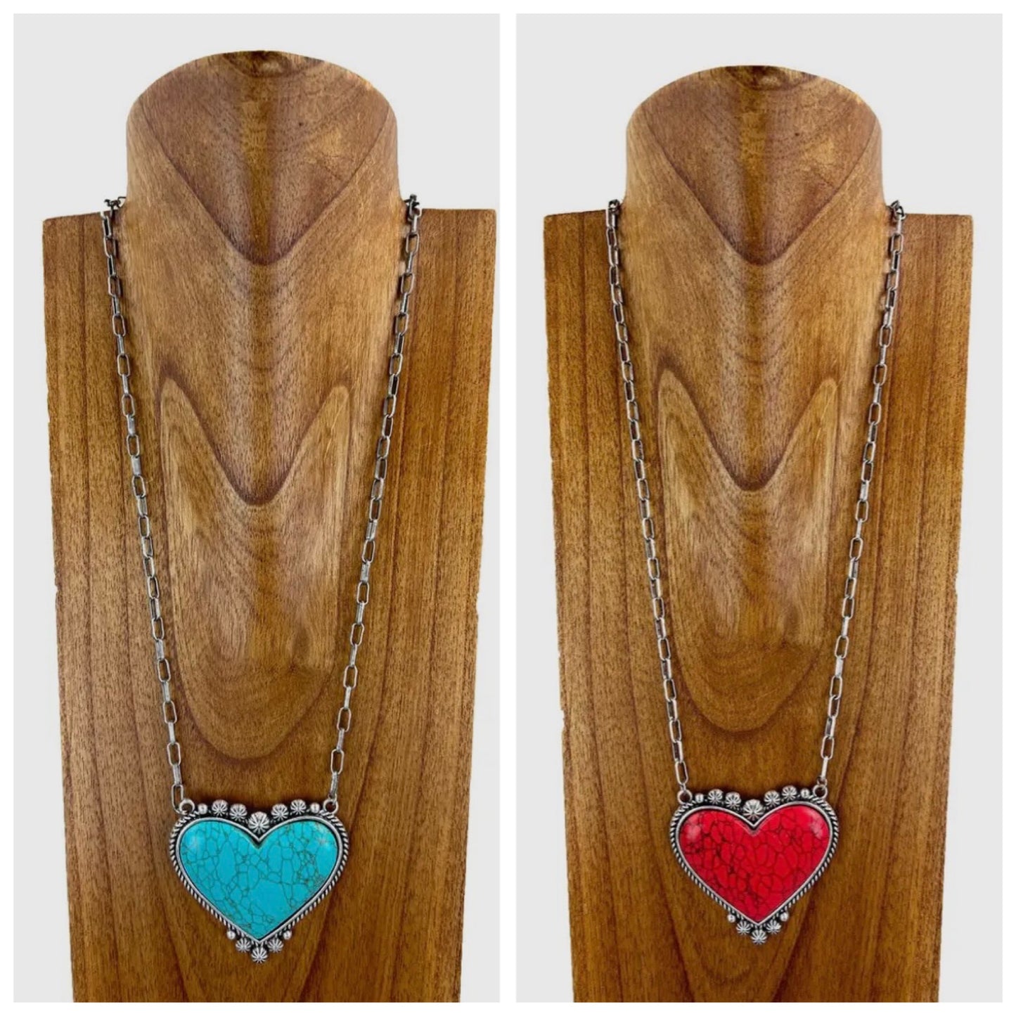 26” Heart Necklace