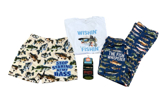 Wishin’ I Was Fishin’ White T-Shirt