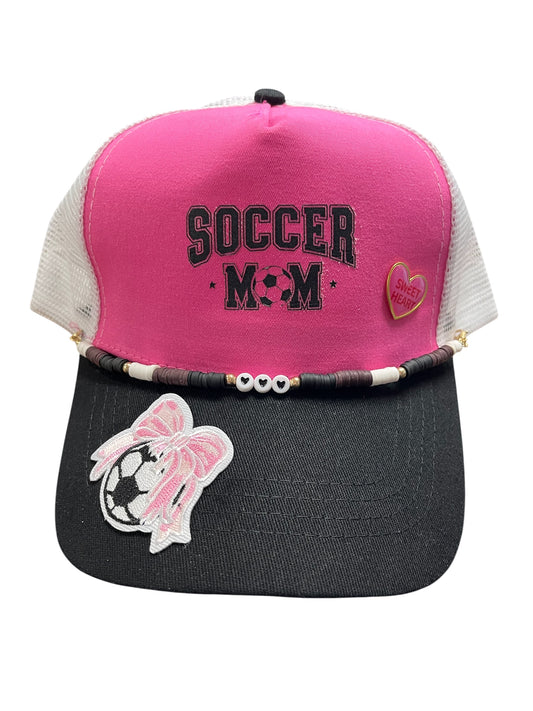 Custom Trucker Hat-Soccer Mom