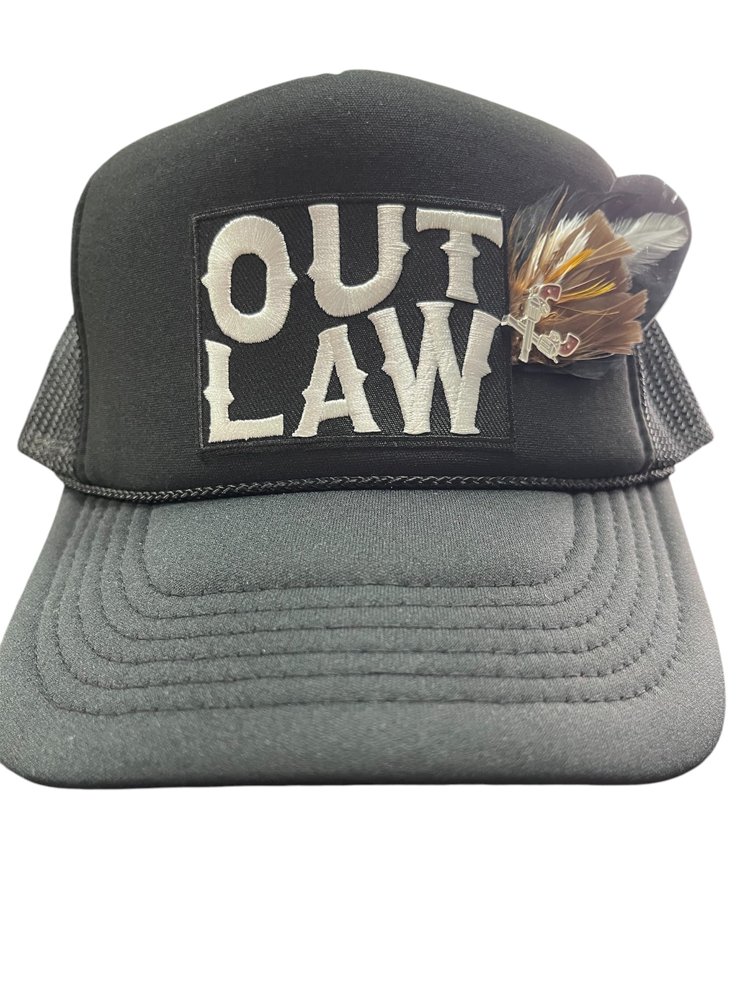 Custom Trucker Hat-Outlaw