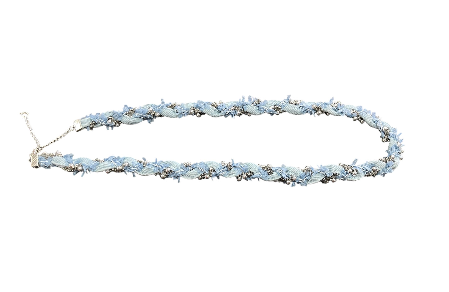 Glitter Braided Glam Hat Band 