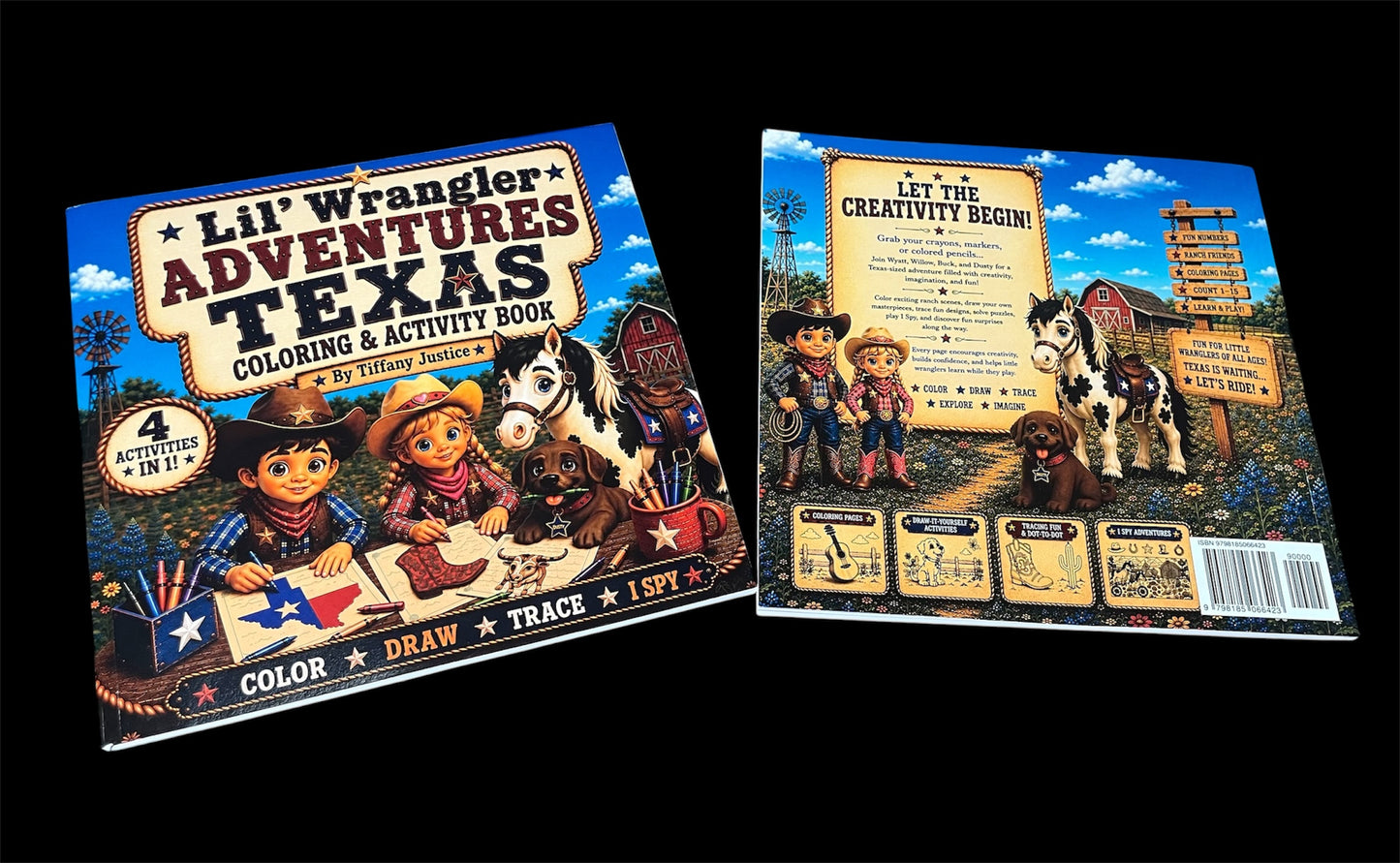 Lil’ Wrangler Adventures Activity Books
