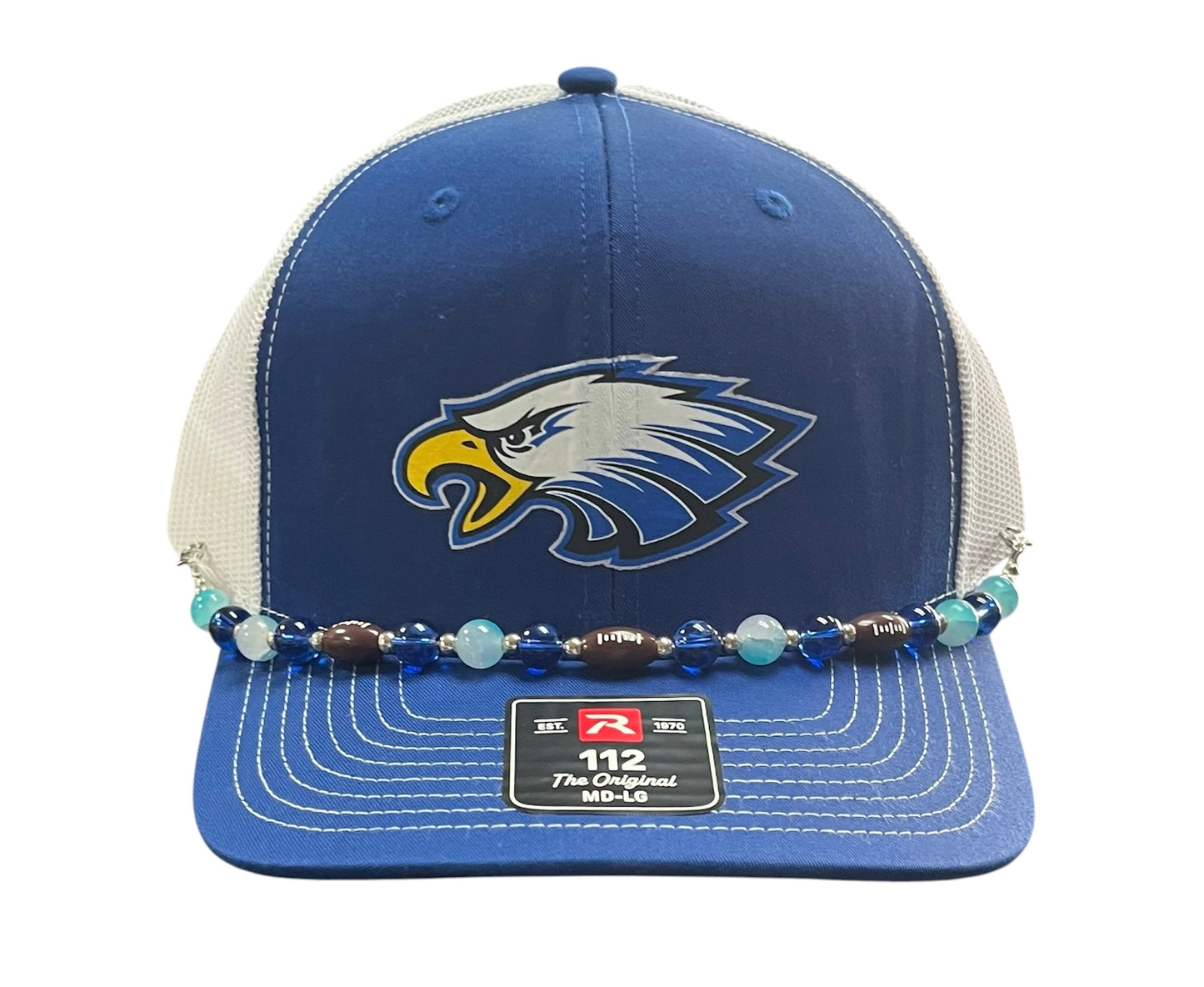 Russell 112 Custom Trucker Hat-Decatur Eagles (hat chain sold separately)