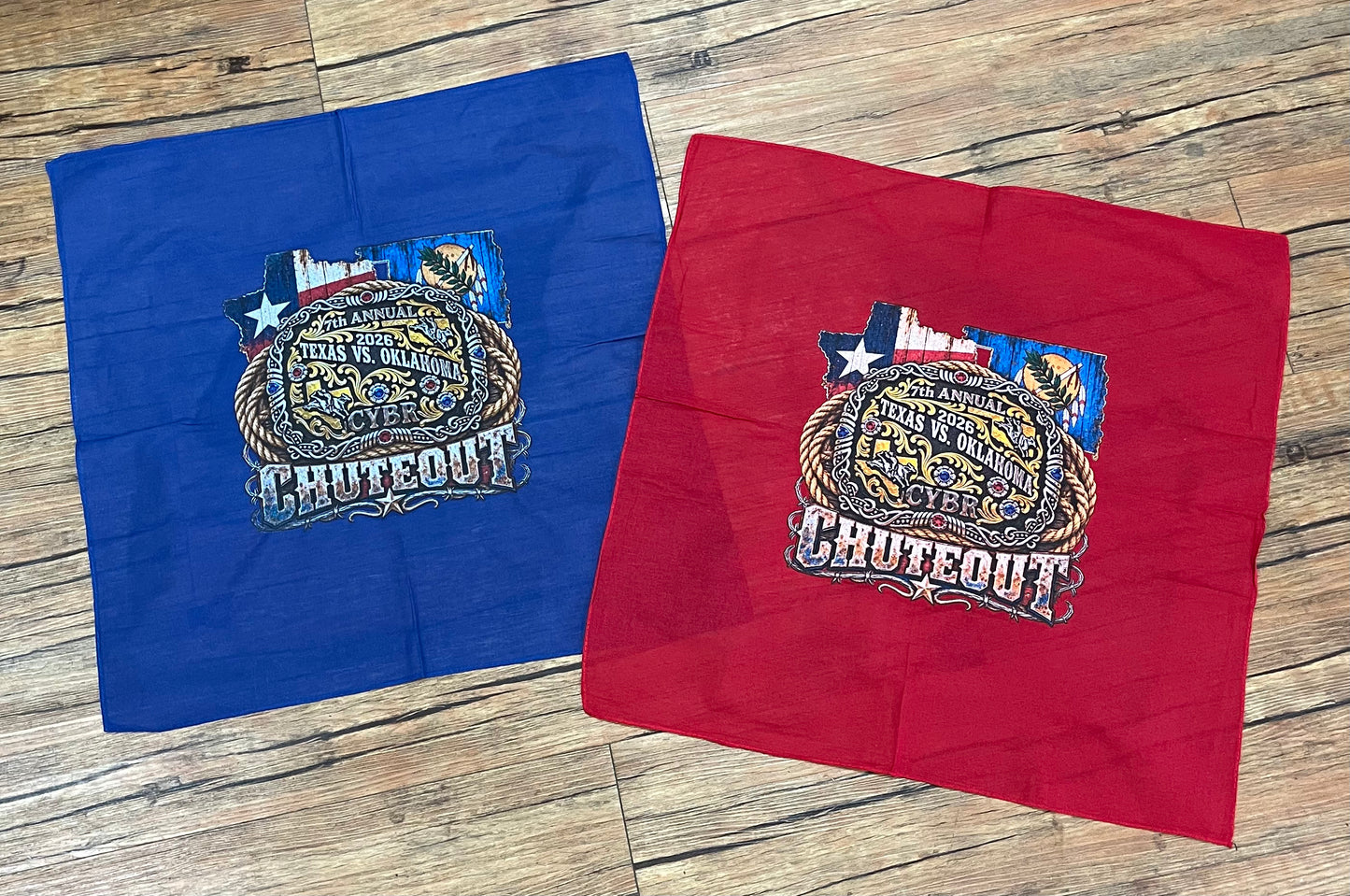 CYBR TX vs OK Chuteout Bandana