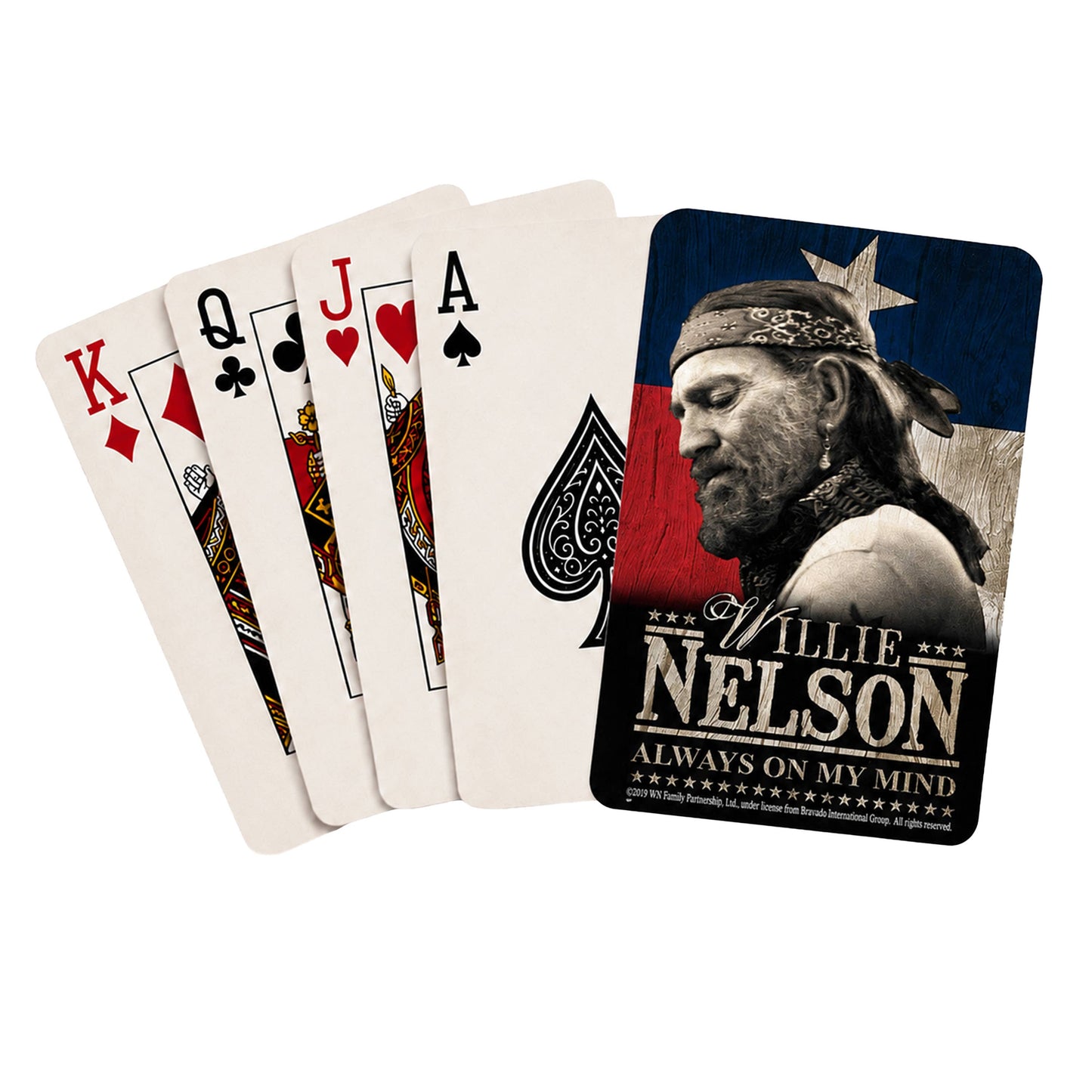 Willie Nelson Playing Cards - Always On My Mind