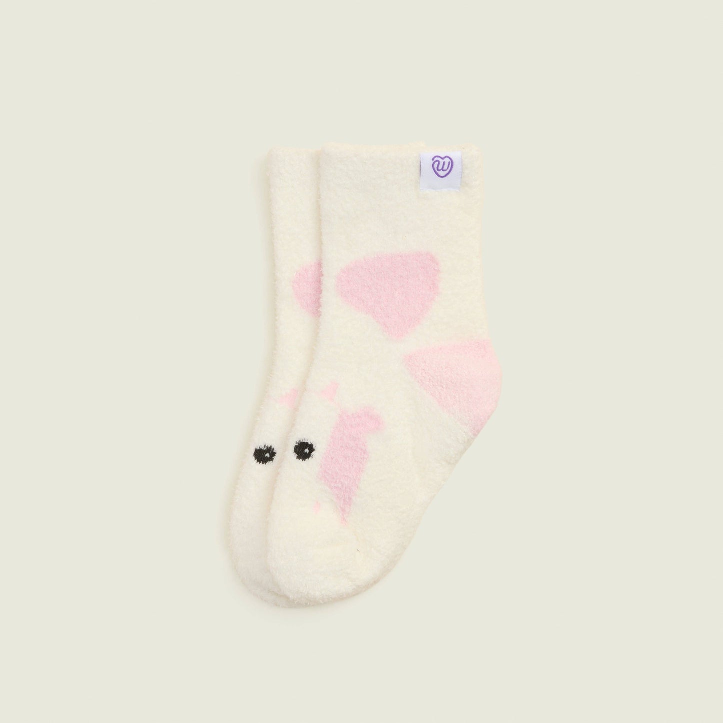 Strawberry Cow Crew Sock Set